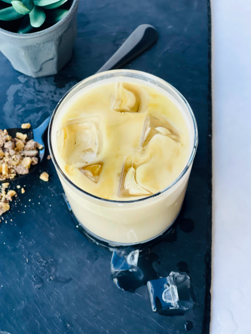 Almond Roca Oat Milk Latte by Dillanos Coffee Roasters