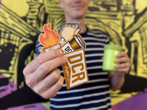 A Cup of DCR Sticker - Image 2