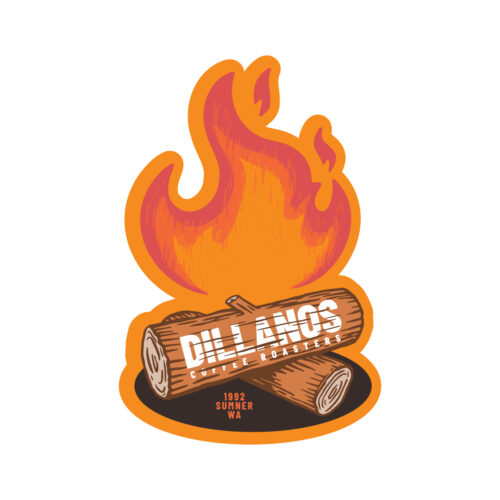Fireside Sticker