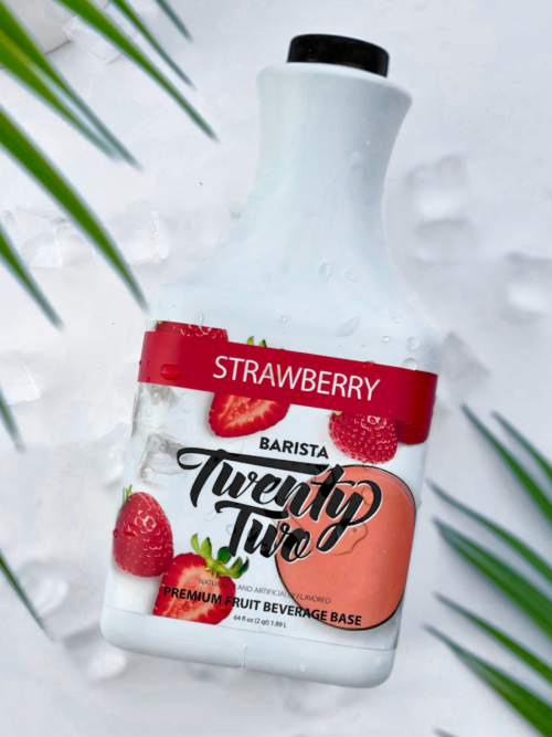 Strawberry B22 Premium Fruit Beverage Base - Image 2